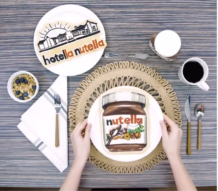 L'Hotella Nutella esiste davvero, ma solo per un weekend magico