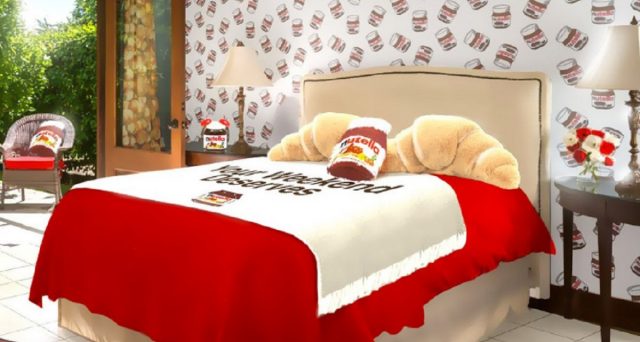 L'Hotella Nutella esiste davvero, ma solo per un weekend magico