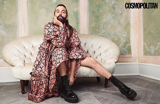 Chi è Jonathan Van Ness, primo modello non femminile in 35 anni in cover su Cosmopolitan UK