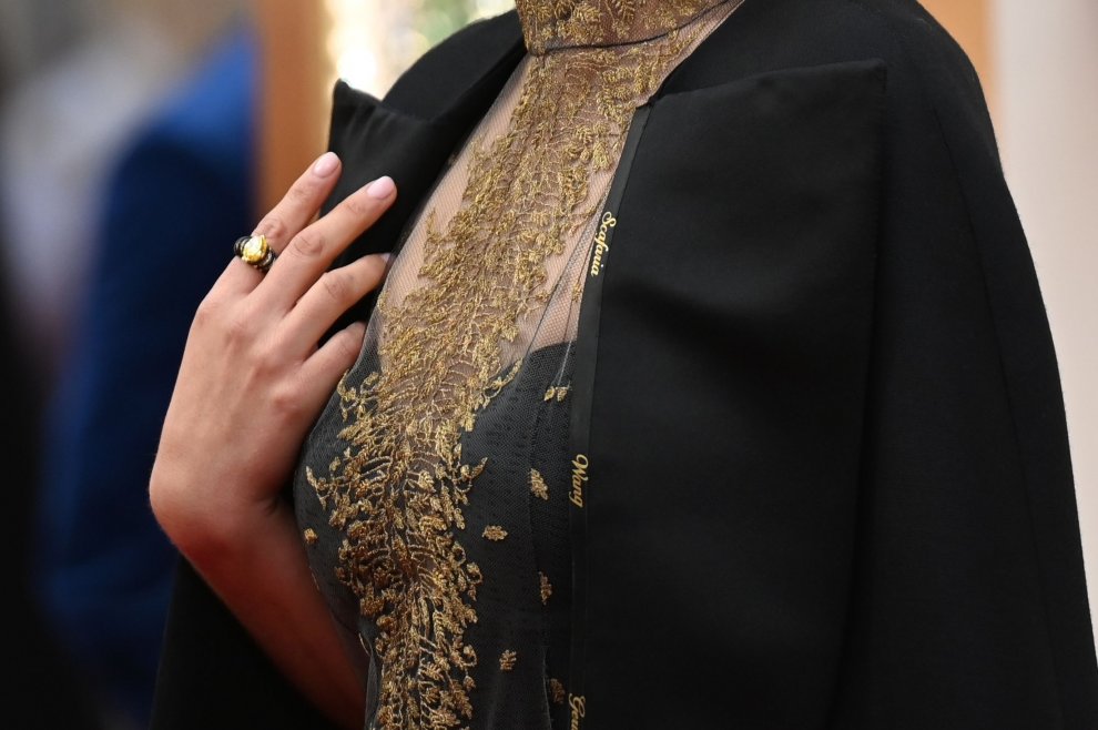 Quelle scritte sull'abito di Natalie Portman e gli Oscar in 10 immagini