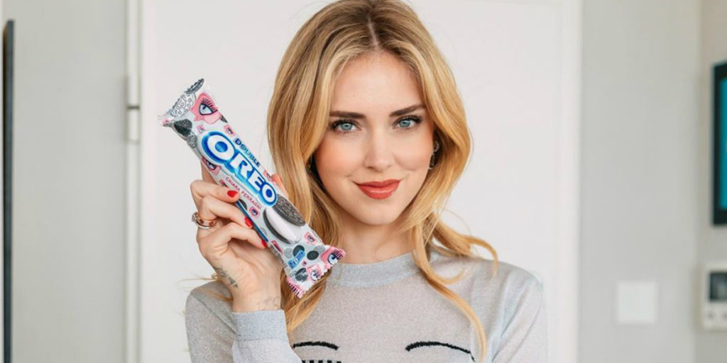 Chiara Ferragni lancia la sua linea di Oreo e, ovvio, è subito polemica