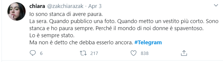 "Stupro tua sorella" e i canali Telegram che incitano al femminicidio e alla pedofilia