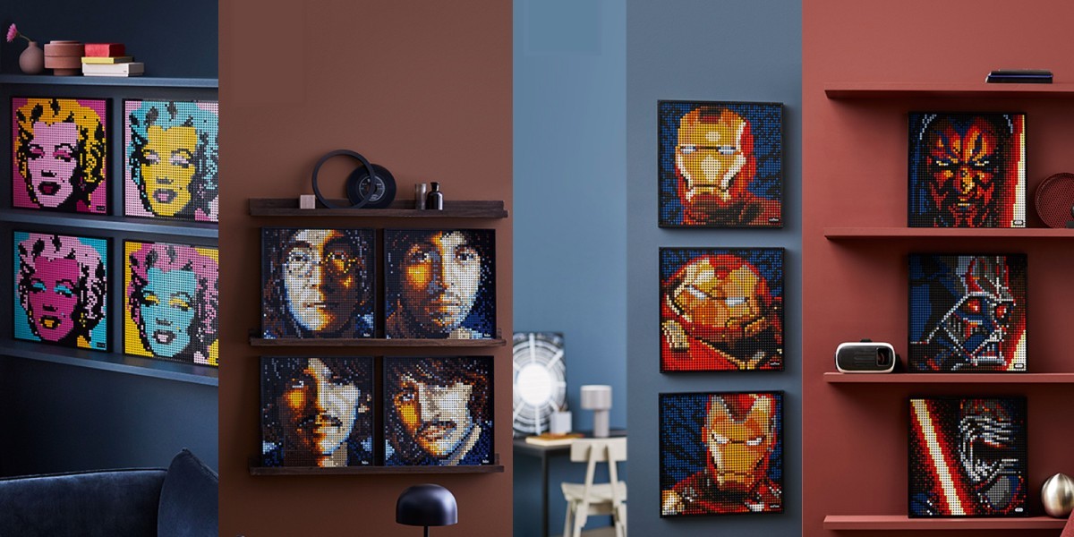 Lego Art: per diventare artisti delle Lego anche da grandi