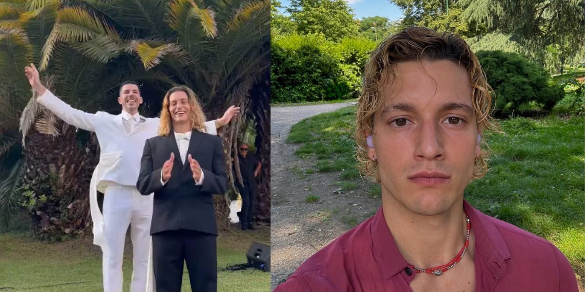 l8217ex ballerino di amici gabriele esposito ha sposato il compagno andrea pappalettera