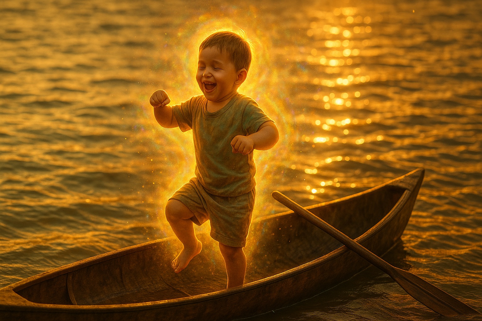 aura farming come la danza virale del bambino in canoa 232 diventata un trend