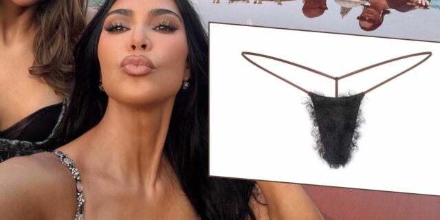 Perché Kim Kardashian ha lanciato il perizoma con i peli pubici finti (già sold out!)