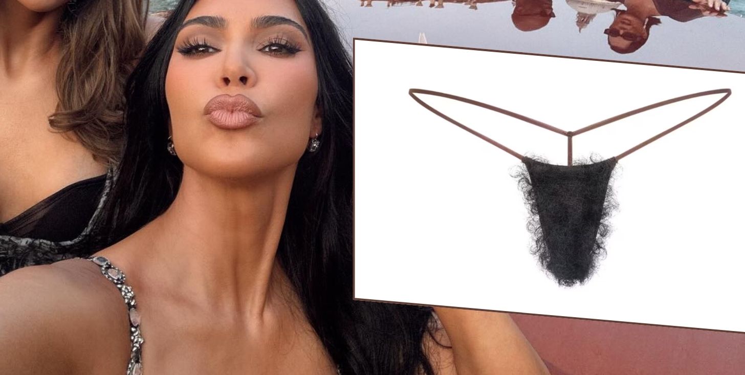 perch233 kim kardashian ha lanciato il perizoma con i peli pubici finti gi224 sold out