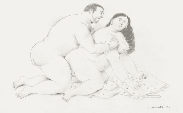 Kamasutra Boteriano: il kamasutra reinterpretato dalle “figure grasse” di Botero