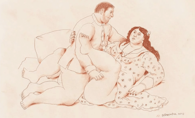 Kamasutra Boteriano: il kamasutra reinterpretato dalle “figure grasse” di Botero