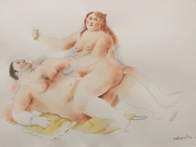 Kamasutra Boteriano: il kamasutra reinterpretato dalle “figure grasse” di Botero