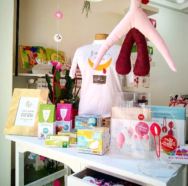 Bottega della Luna: nel luogo dove la vagina e i suoi fluidi non sono un tabù