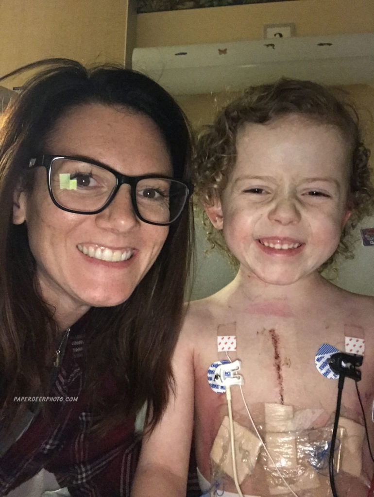"La storia di nostro figlio di 4 anni e delle sue 3 operazioni a cuore aperto"