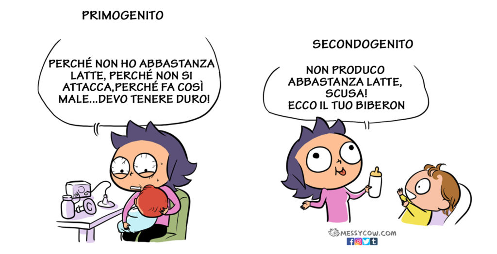 Le differenze tra il primo e il secondo figlio in 15 esilaranti illustrazioni