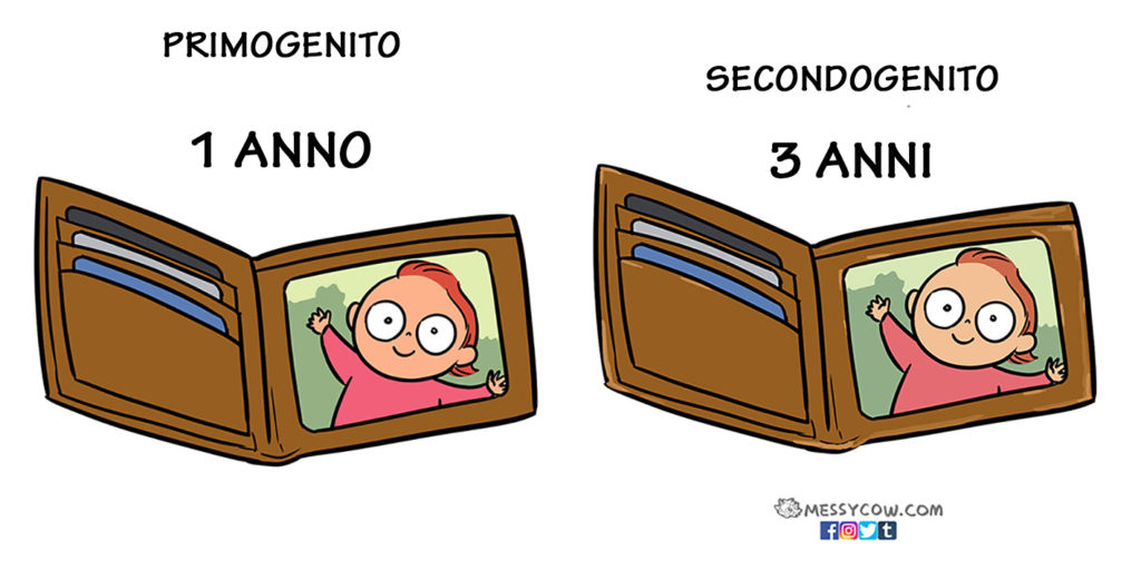 Le differenze tra il primo e il secondo figlio in 15 esilaranti illustrazioni
