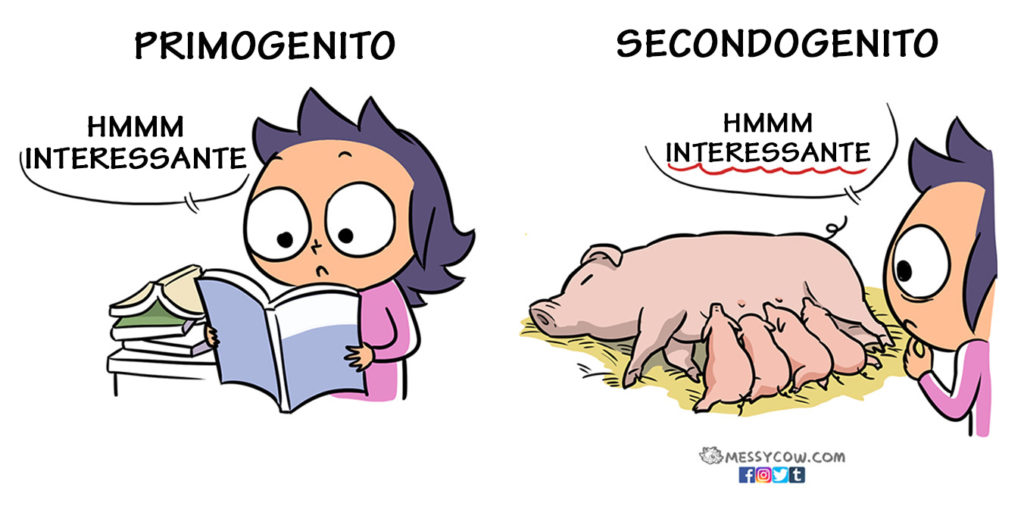 Le differenze tra il primo e il secondo figlio in 15 esilaranti illustrazioni