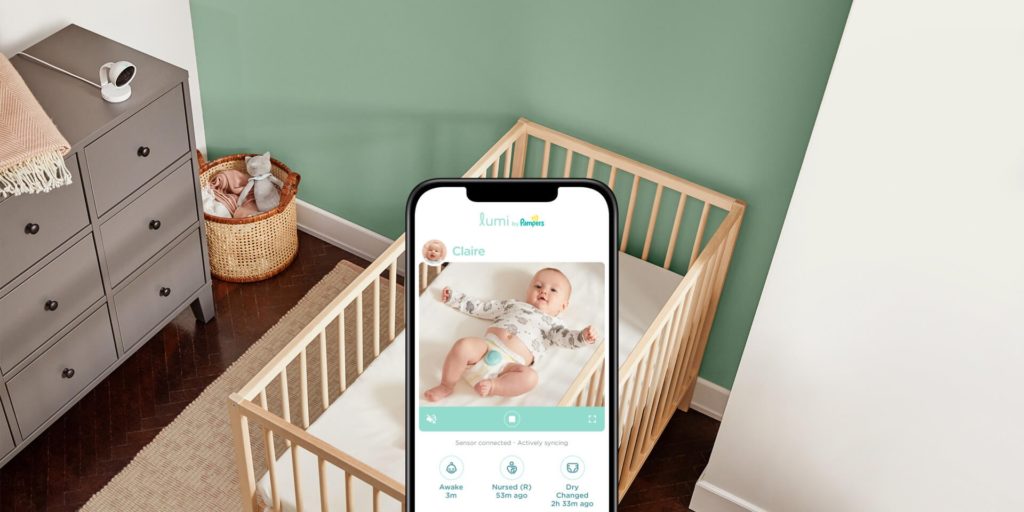 Pampers Lumi: i pannolini connessi che ti dicono quando è ora di cambiarlo