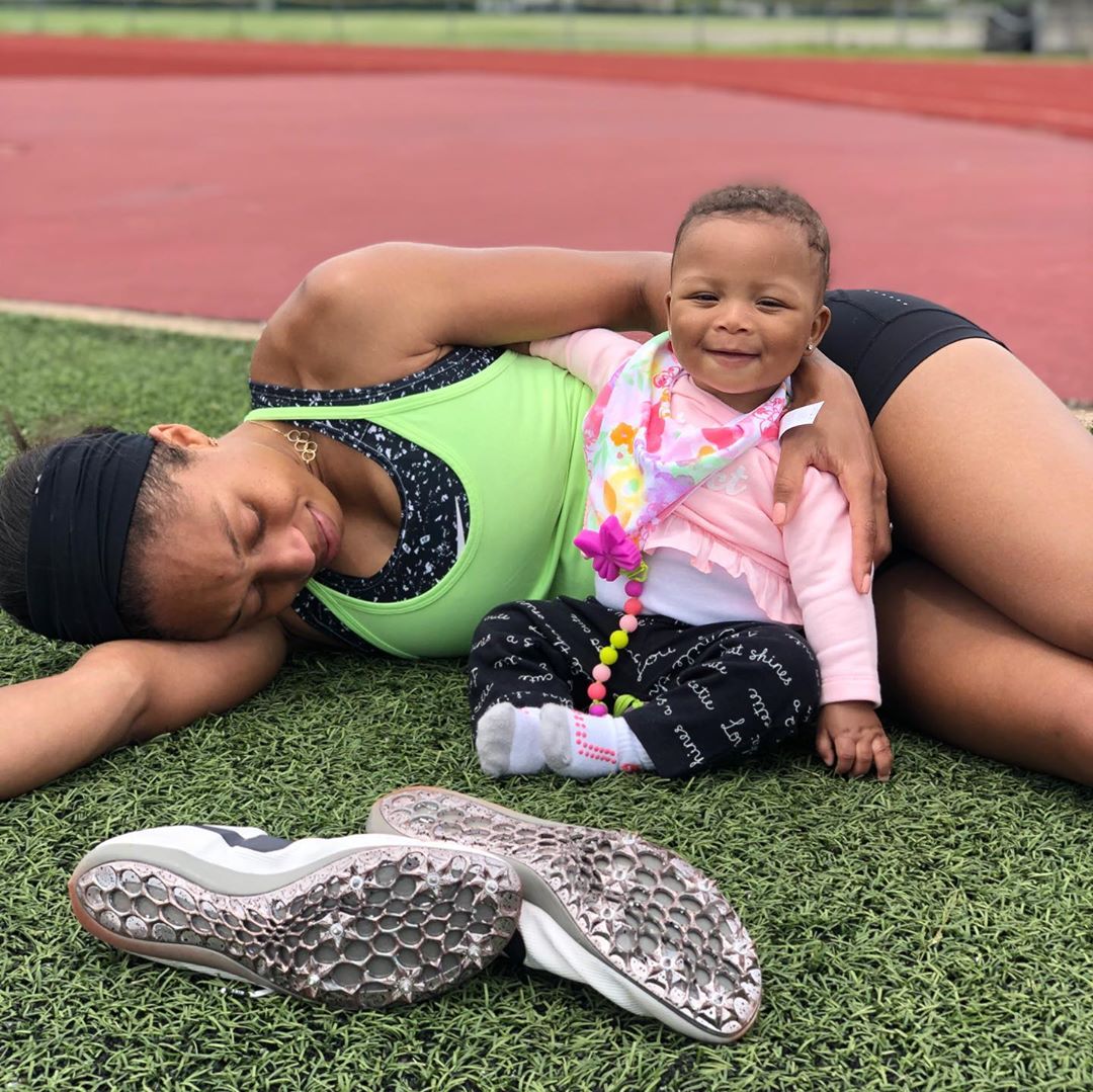 Allyson Felix, la donna che ha battuto il record di Bolt, a 10 mesi dal parto