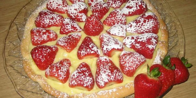 Crostata alle fragole Crostata alle fragole