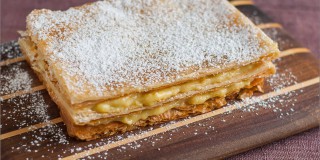 Torta Millefoglie alla Crema Pasticcera