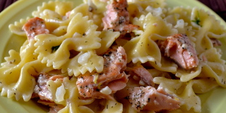 Pasta al Salmone con la Panna