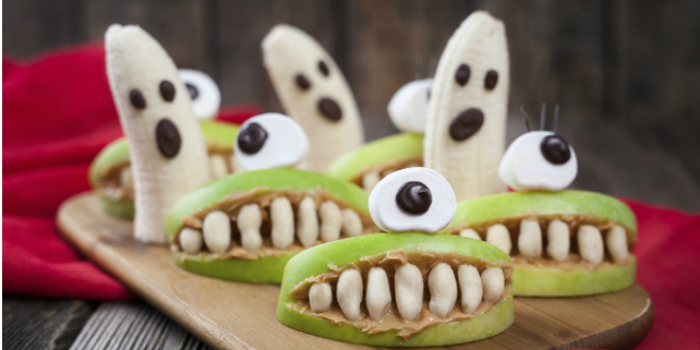 dolcetti con kiwi halloween