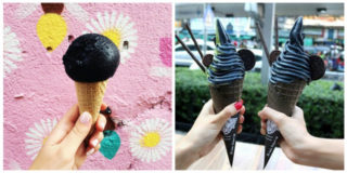 gelato nero black ice cream
