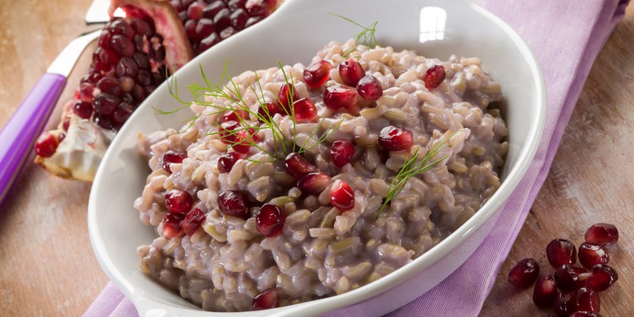 Risotto al melograno
