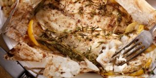 Filetto di pesce persico al forno