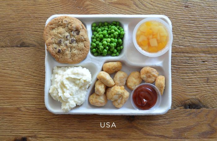 La pausa pranzo a scuola in 9 Paesi del mondo in immagini