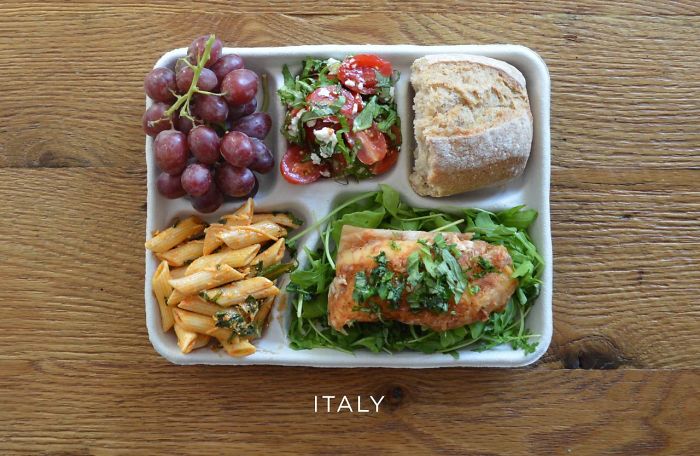 La pausa pranzo a scuola in 9 Paesi del mondo in immagini