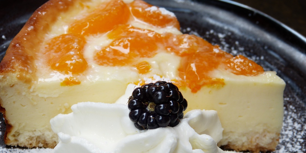Torta fredda allo yogurt