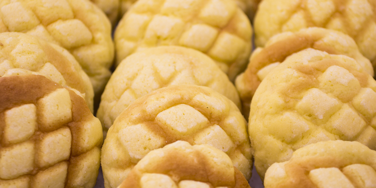 Мелонпан. Японские булочки мелонпан. мелонпан melon pan. melonpan.