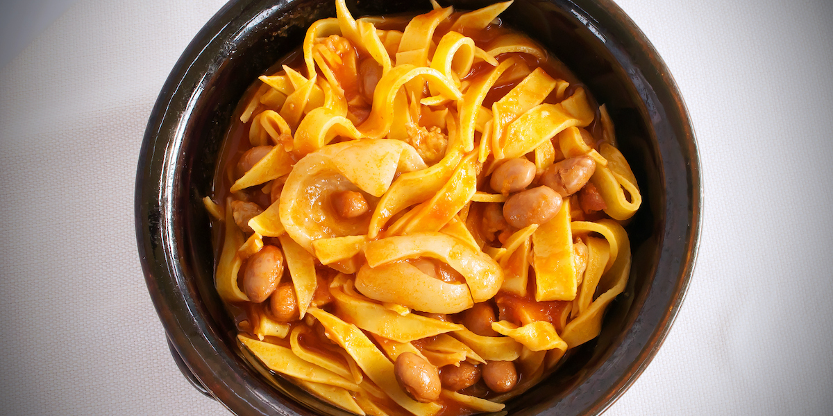 Ricetta sagne e fagioli Roba da Donne