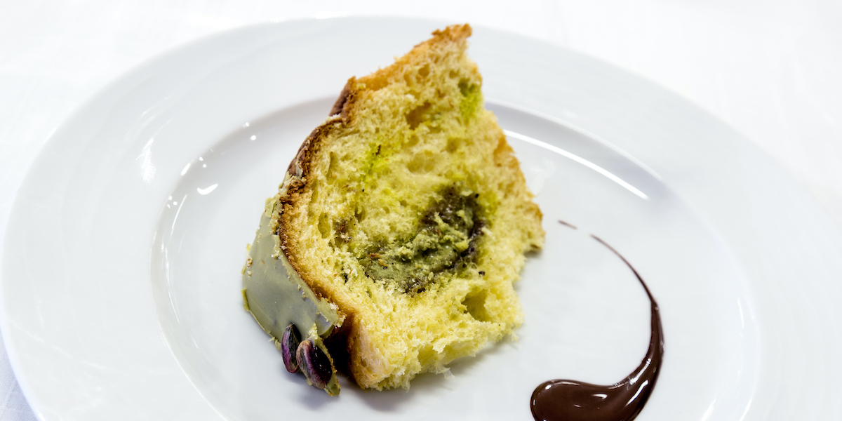 Colomba al pistacchio