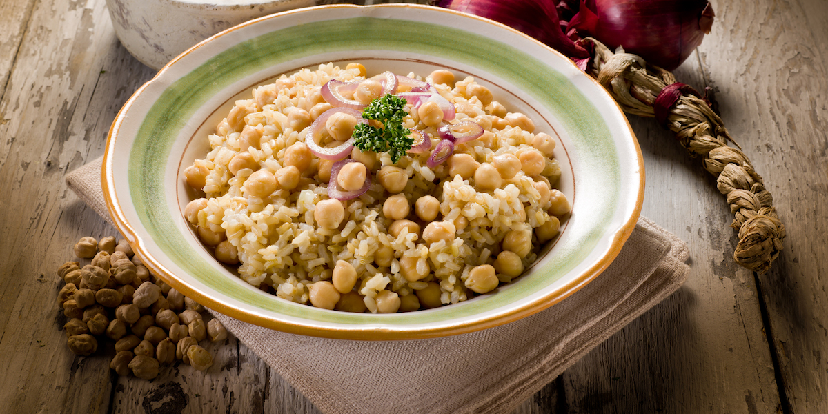 Risotto ai ceci