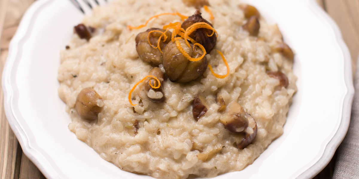 Risotto alle castagne