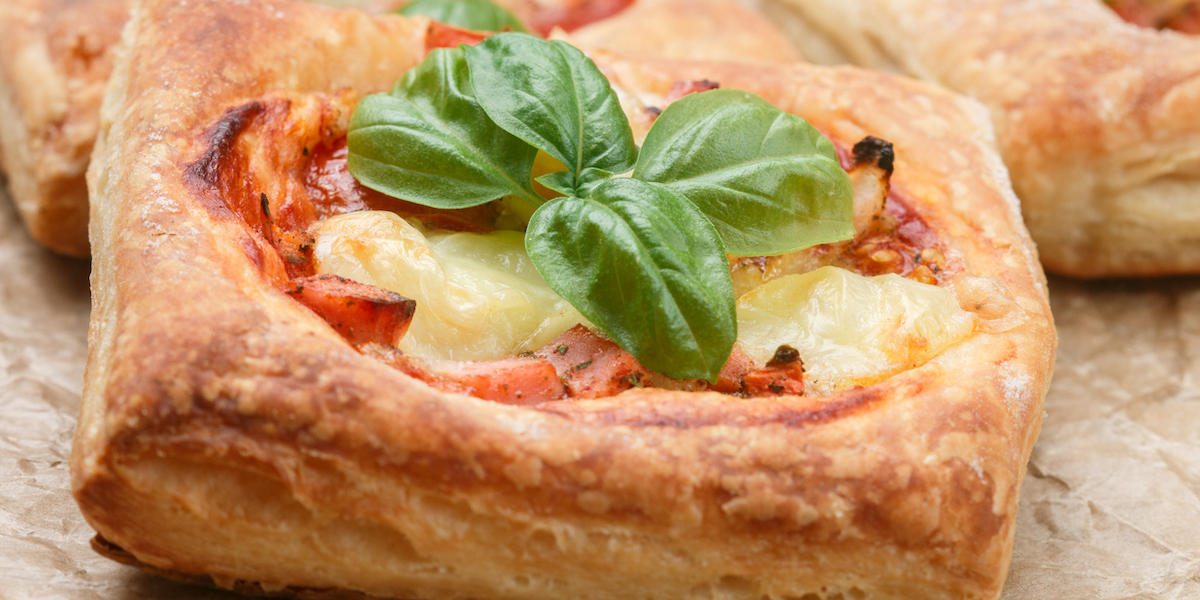 Pizzette di pasta sfoglia