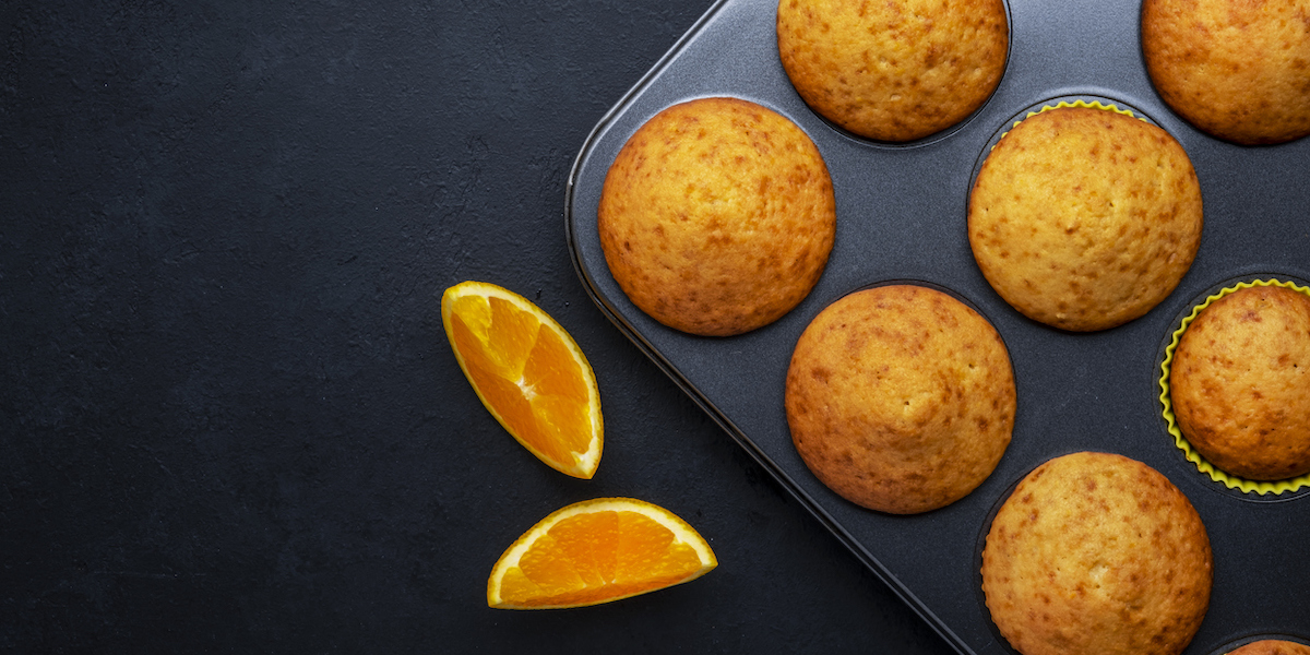 Muffin all'arancia