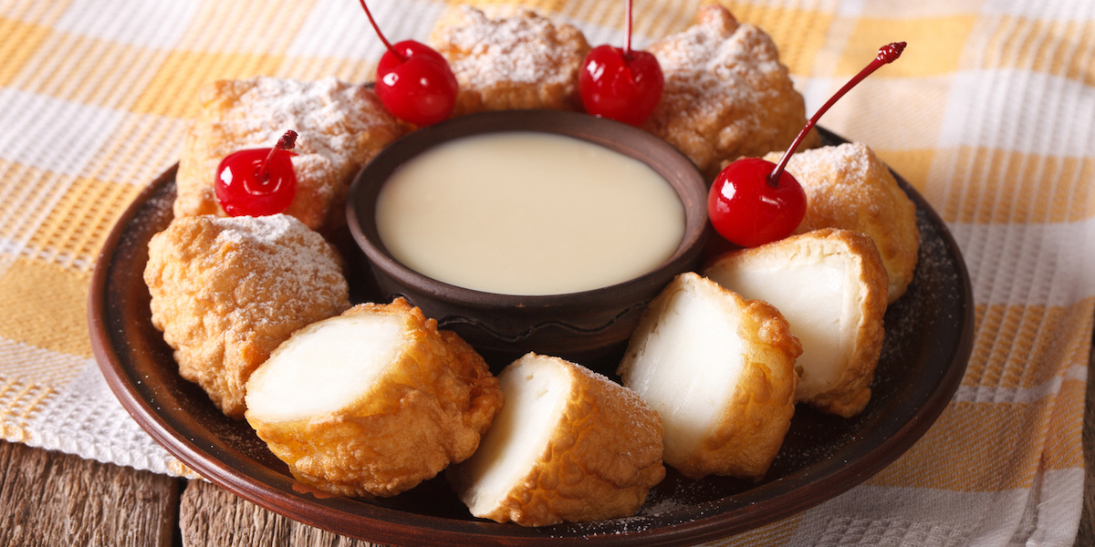 Latte fritto siciliano
