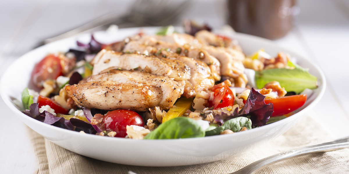 Insalata di pollo alla greca