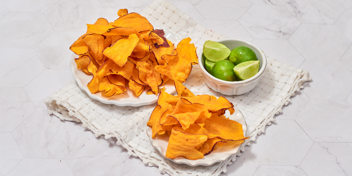 Chips di zucca