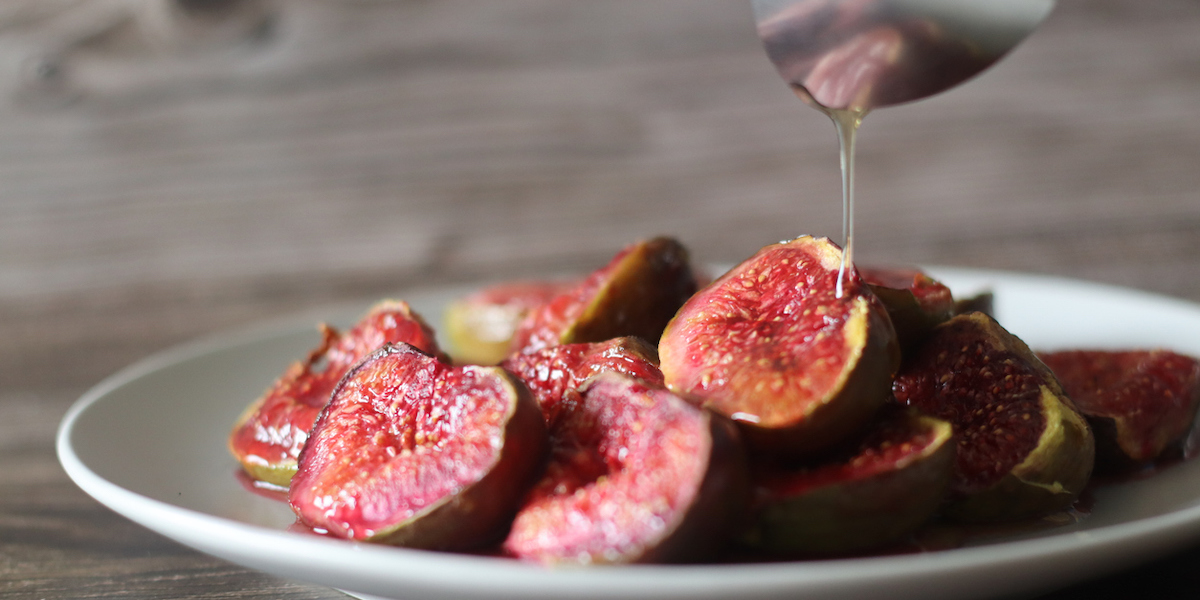 Fichi caramellati in padella