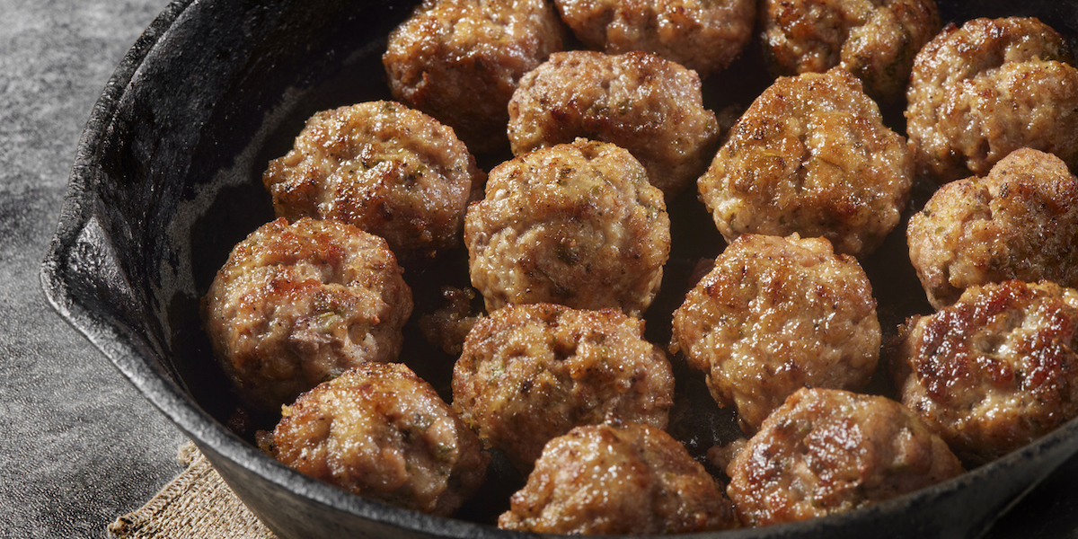 Polpette senza uova