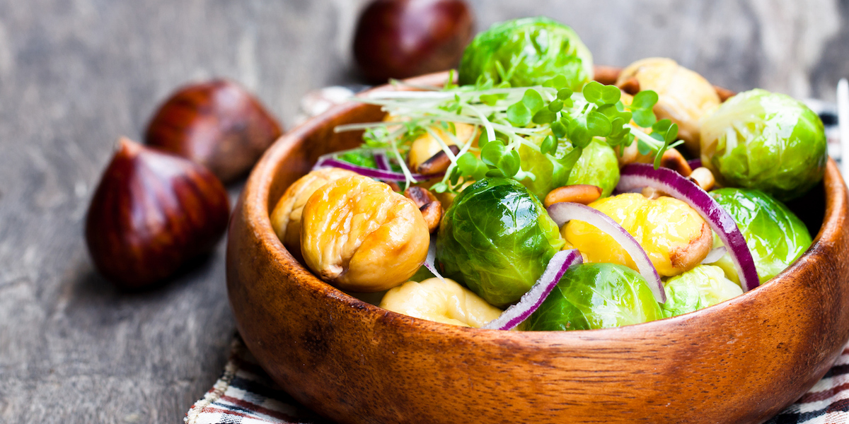Insalata di castagne