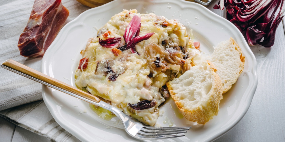 Lasagne al radicchio: ricetta