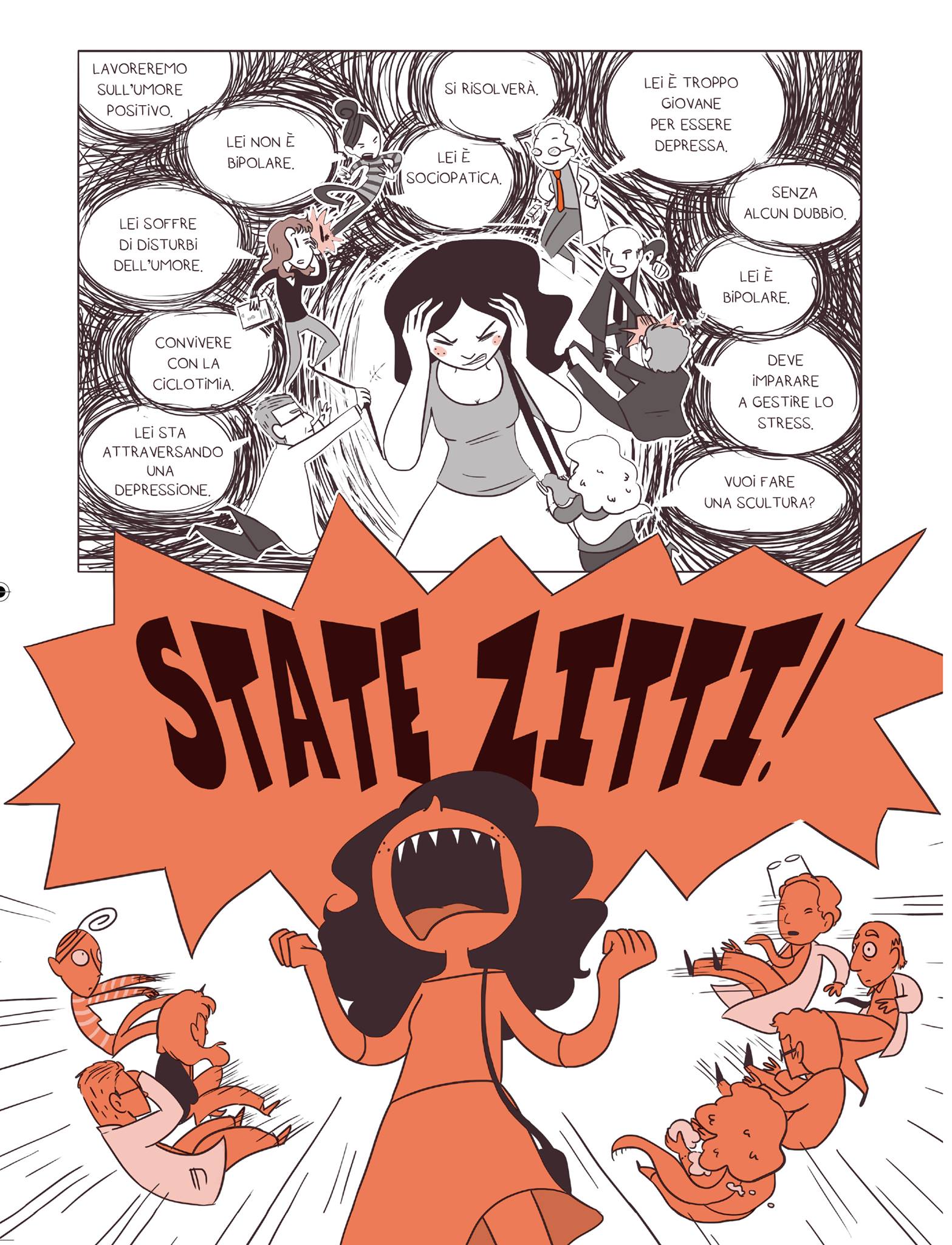 "Vi racconto cosa significa essere bipolare con un fumetto"