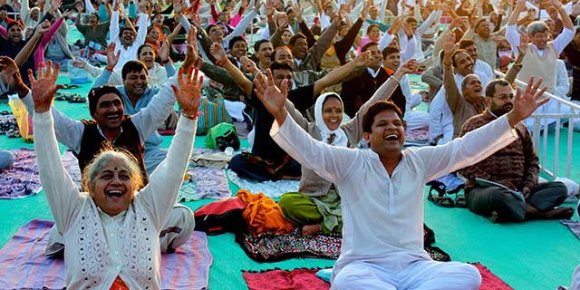 Yoga della risata