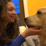 La nuova vita di Chiara con Quincey, cane allerta antidiabete