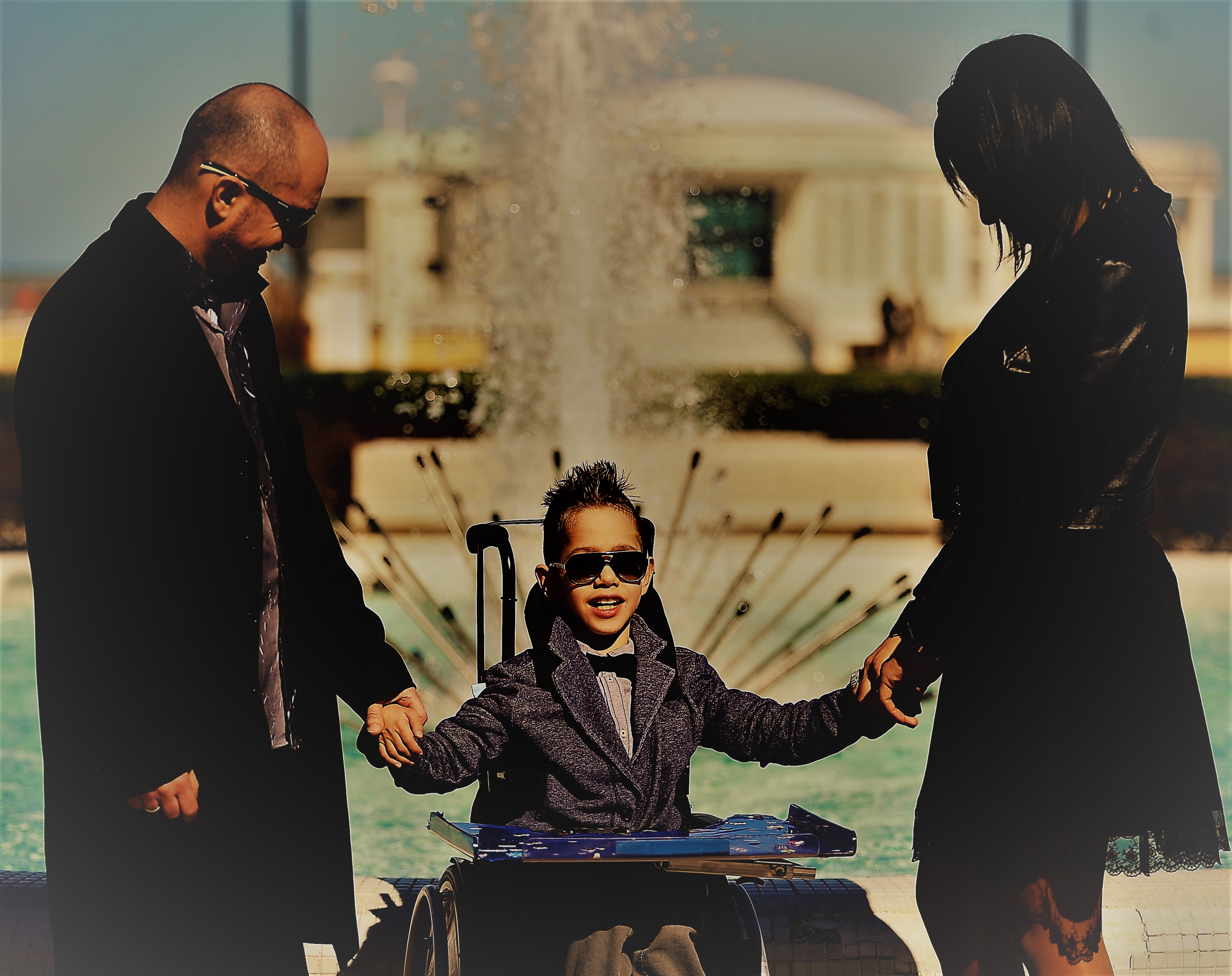 Christian, il piccolo, grande uomo che combatte la sua disabilità con il sorriso