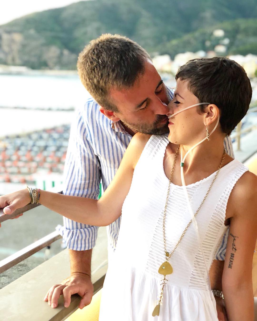"Anche se la fibrosi cistica ti distrugge, una mamma un modo lo trova sempre"